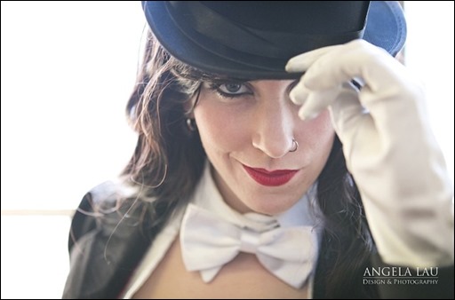 Ashe Rogue as Zatanna (Photo by Angela Lau)