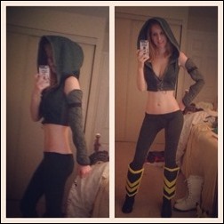 Ashe Rogue as Femme Green Arrow  