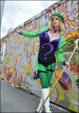 Ashe Rogue as Riddler