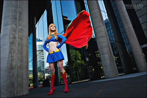 Ashe Rogue as Supergirl (Photo by Angela Lau)