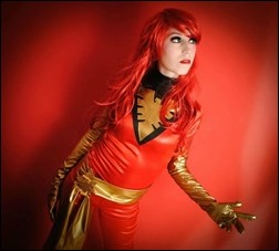 Romi Lia as Jean Grey (Dark Phoenix - X-Men) (Photo by Martin Hegre)