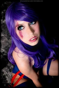 Romi Lia as Psylocke - costume by Lilia Lemoine (Photo by Fernando Brischetto)