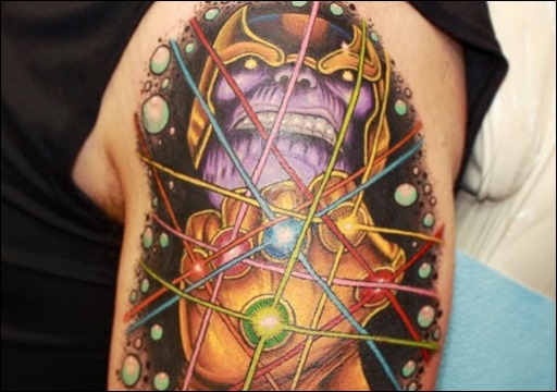 Infinity Gauntlet Tattoo