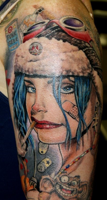 tankgirl tattoo
