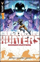 Armor Hunters #1 Cover - Hairsine Variant