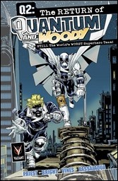 Q2: The Return of Quantum & Woody #1 Cover - Bright