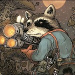 First Look at Rocket Raccoon #1 by Skottie Young