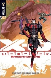 X-O Manowar #26 Cover - Hairsine Variant