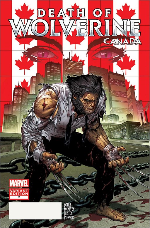 Death of Wolverine #2 Canada Variant