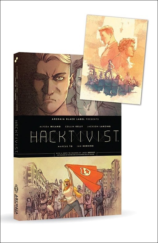 Hacktivist Book Plate - SDCC