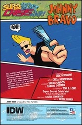 Super Secret Crisis War!: Johnny Bravo #1 Preview 1