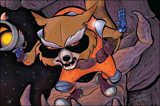 Rocket Raccoon 1 Jeff Smith Variant SDCC Exclusive