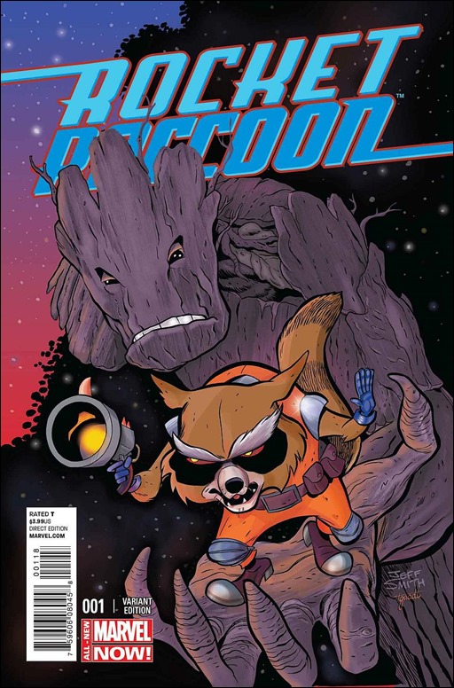 Rocket Raccoon 1 Jeff Smith Variant SDCC Exclusive