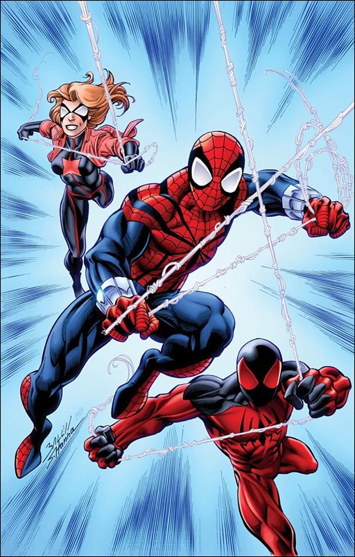 Scarlet Spiders #1 Cover - Bagley Variant