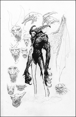 IMMORTAL ENEMY – Character Study by Paolo Rivera