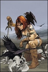 The Women of Dynamite - Red Sonja