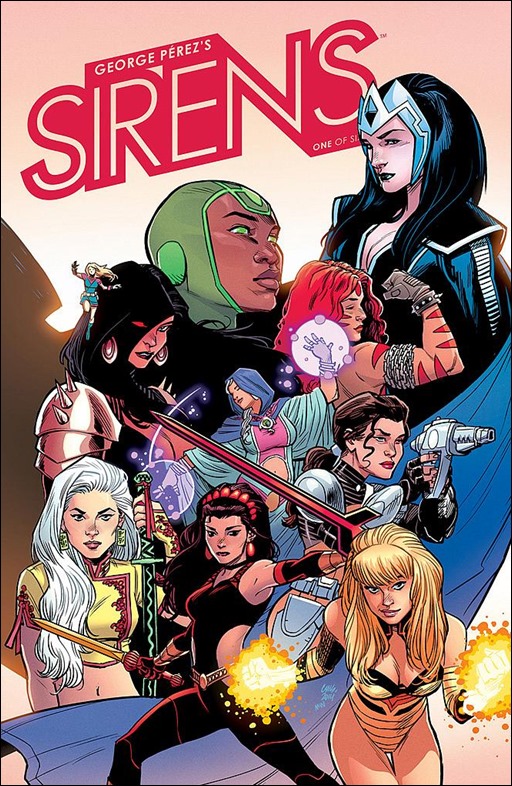 GEORGE PÉREZ'S SIRENS #1 Cover B by Cameron Stewart