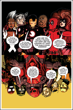 Avengers & X-Men: AXIS #1 Cover - Zdarsky Deadpool Variant