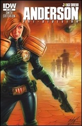 Judge Dredd: Anderson, Psi-Division #1 Cover