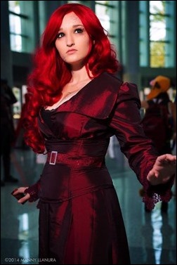 Alexandria the Red as Phoenix (Photo by Manny Llanura Photography)