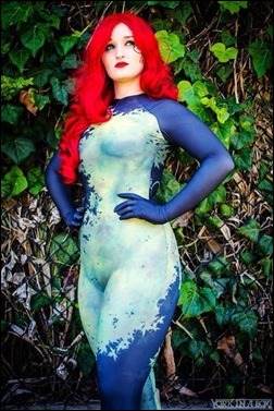 Alexandria the Red as New 52 Poison Ivy (Photo by York in a Box)