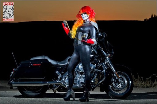 Holly Brooke as Ghost Rider/Alejandra Jones (Photo by Lucky Monkey Photography)