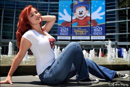 Alexandria the Red as Mary Jane Watson (Photo by Jeff Williams)
