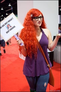 Alexandria the Red as Hipster Ariel (Photo by York In A Box)