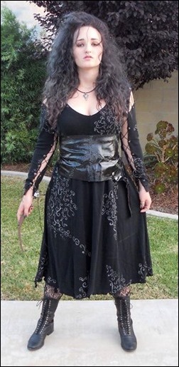 Alexandria the Red as Bellatrix Lestrange