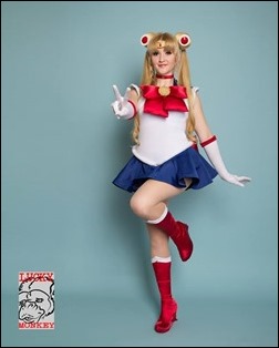 Holly Brooke as Sailor Moon (Photo by Lucky Monkey Photography)