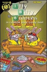 Itty Bitty Bunnies in Rainbow Pixie Candyland: Save X-Mas Cover