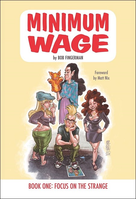 Minimum Wage Volume One: Focus On The Strange Cover