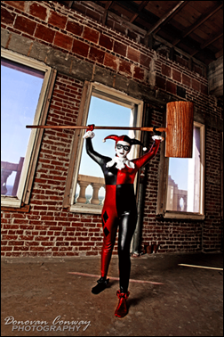 Holly Brooke as Harley Quinn (Photo by Donovan Conway Photography)