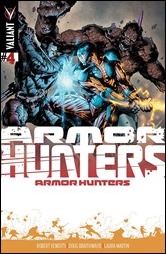 Armor Hunters #4 Cover - Hairsine Variant