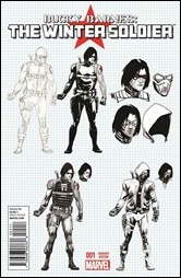 Bucky Barnes: The Winter Soldier #1 Cover - Rudy Design Variant