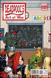 Deadpool’s Art of War #1 Cover - Burnham Variant