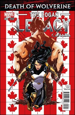 Death of Wolverine: The Logan Legacy #2 Cover - Canada Variant