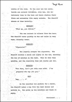 Jim Henson’s Tale of Sand: The Illustrated Screenplay Preview 7
