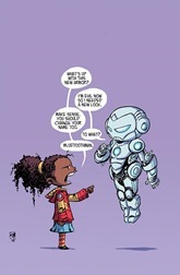 Superior Iron Man #1 Cover - Young Variant