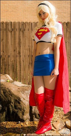 Sparky Cosplay as Supergirl (Photo by Chris Auditore Photography)