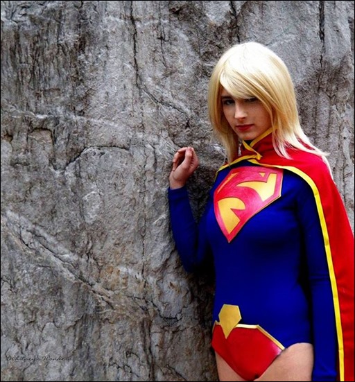 Sparky Cosplay as New 52 Supergirl (Photo by Whitney's Wonders)