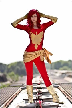 Sparky Cosplay as Phoenix (Photo by Chase Lawrence Photography)