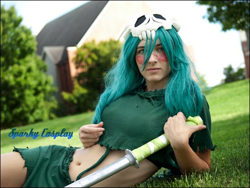 Sparky Cosplay as Neliel Tu, Bleach (Photo by Bentpic5)