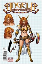 Angela: Asgard’s Assassin #1 Cover - Quesada Design Variant