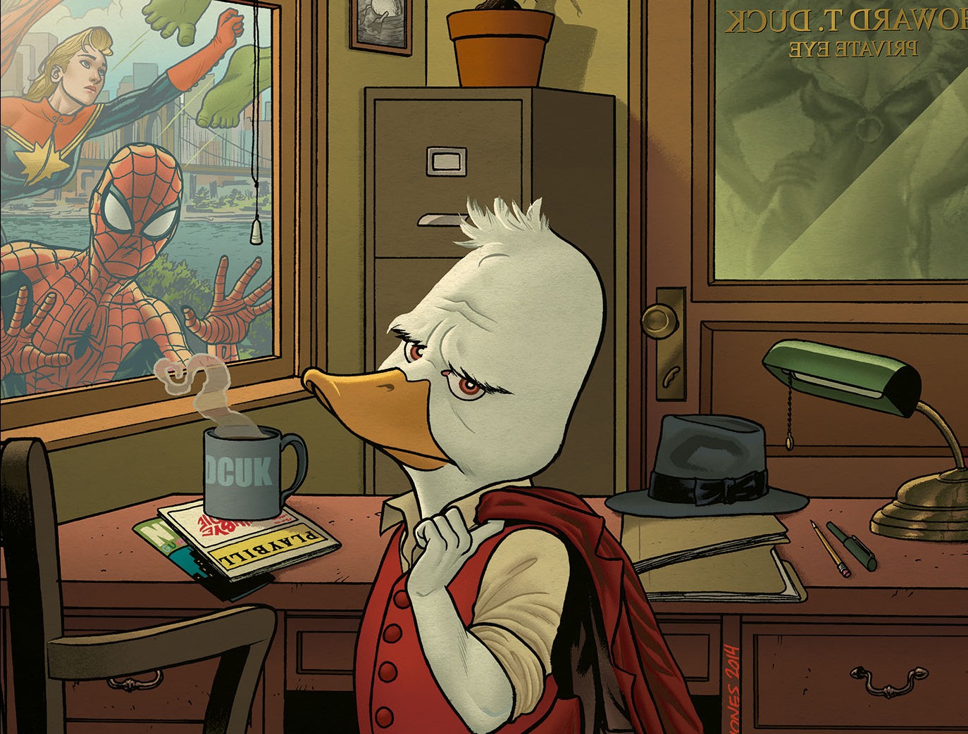Howard the Duck 1 Cover The Offenders: Hulu Working on Adult Animated Marvel Series With Howard the Duck and More
