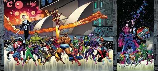 Marvel Super Heroes Secret Wars: Battleworld Box Set Slipcase Edition 