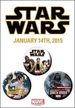 Star Wars #1 Exclusive Button Designs