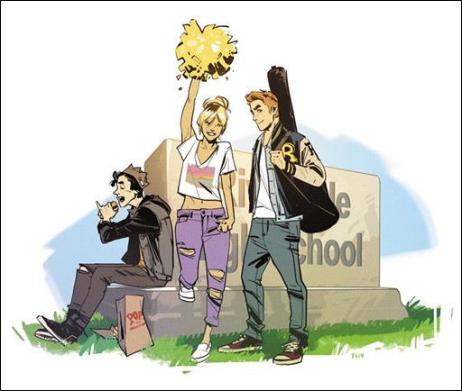 Archie promotional artwork by series artist Fiona Staples
