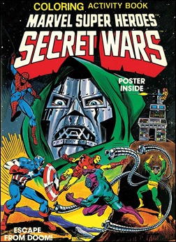 Marvel Super Heroes Secret Wars Activity Book Facsimile Edition Cover