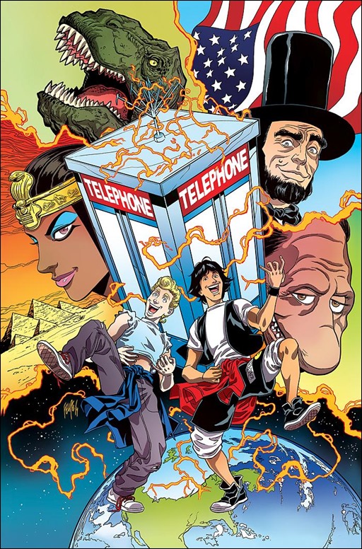 Bill & Ted’s Most Triumphant Return #1 Cover A by Felipe Smith